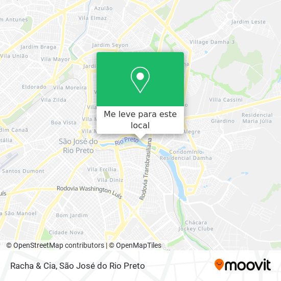 Racha & Cia mapa
