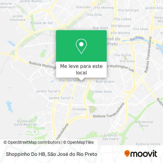 Shoppinho Do HB mapa