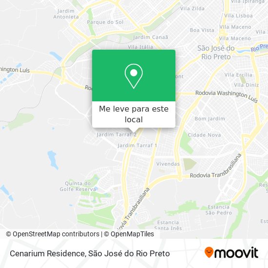 Cenarium Residence mapa