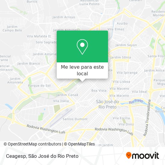 Ceagesp mapa