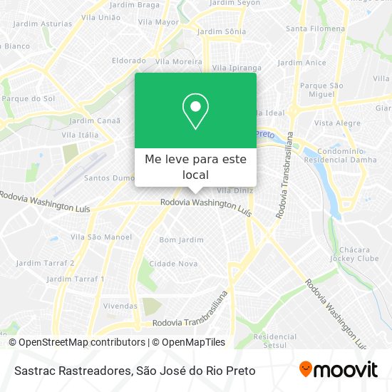 Sastrac Rastreadores mapa