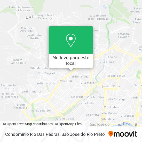 Condomínio Rio Das Pedras mapa