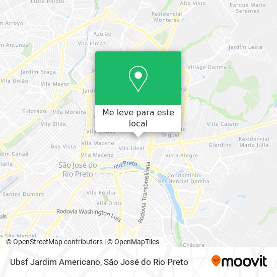 Ubsf Jardim Americano mapa