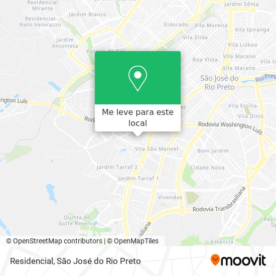 Residencial mapa