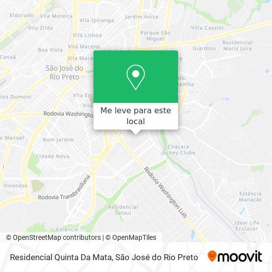 Residencial Quinta Da Mata mapa