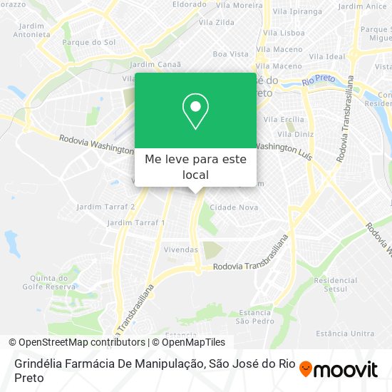 Grindélia Farmácia De Manipulação mapa