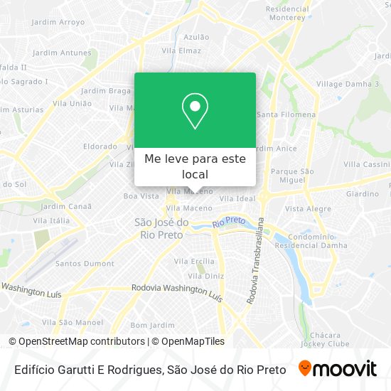 Edifício Garutti E Rodrigues mapa