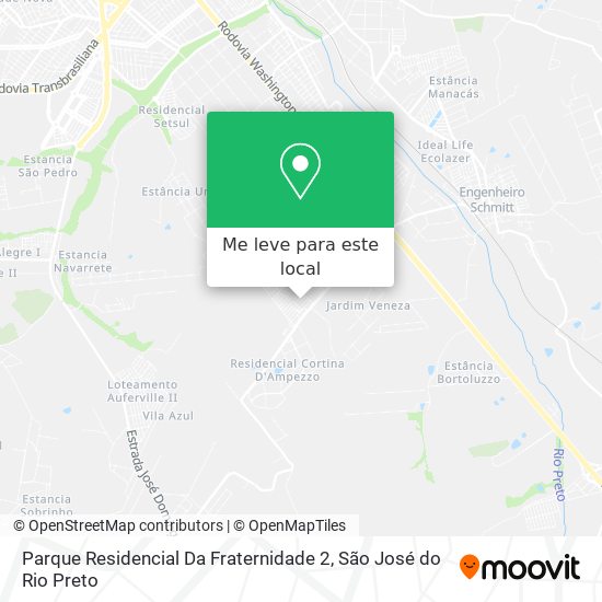 Parque Residencial Da Fraternidade 2 mapa