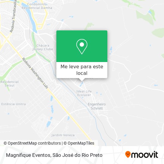Magnifique Eventos mapa