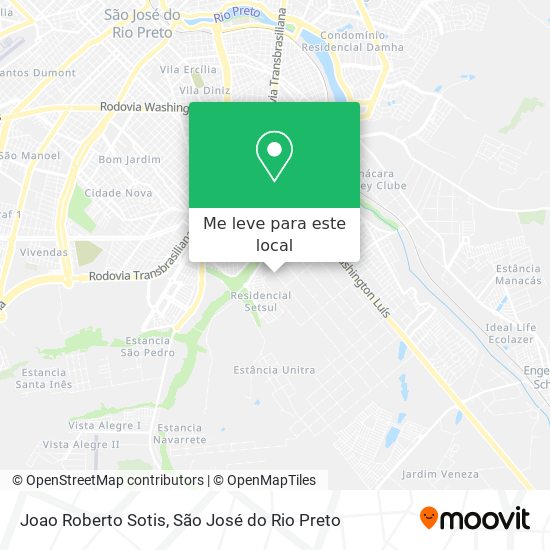 Joao Roberto Sotis mapa