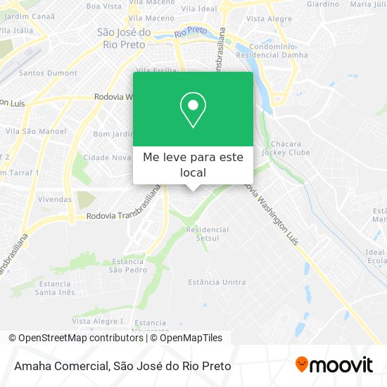 Amaha Comercial mapa