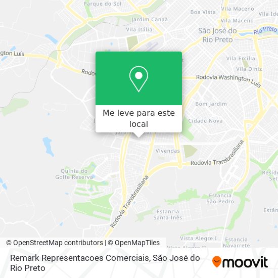 Remark Representacoes Comerciais mapa