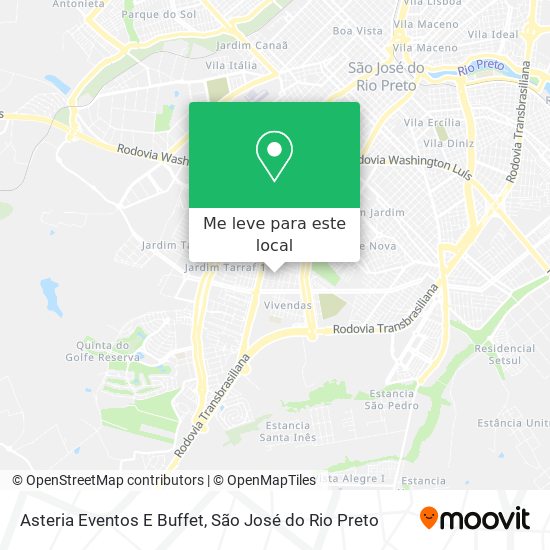 Asteria Eventos E Buffet mapa