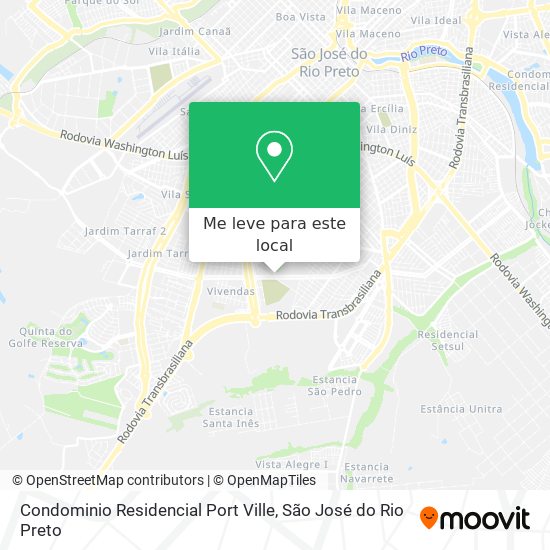 Condominio Residencial Port Ville mapa