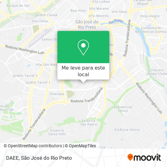 DAEE mapa
