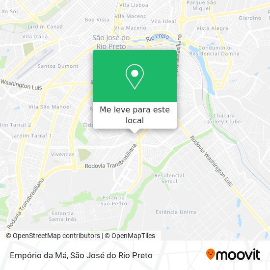Empório da Má mapa