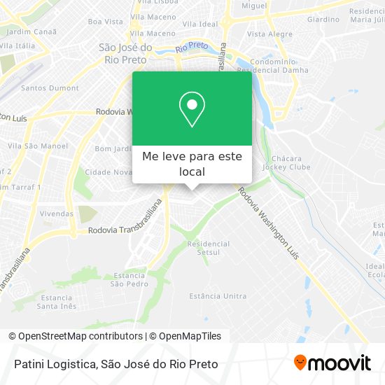 Patini Logistica mapa