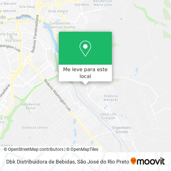 Dbk Distribuidora de Bebidas mapa