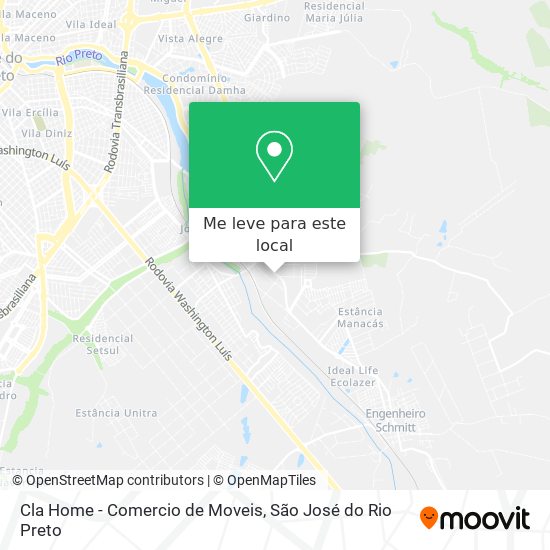 Cla Home - Comercio de Moveis mapa