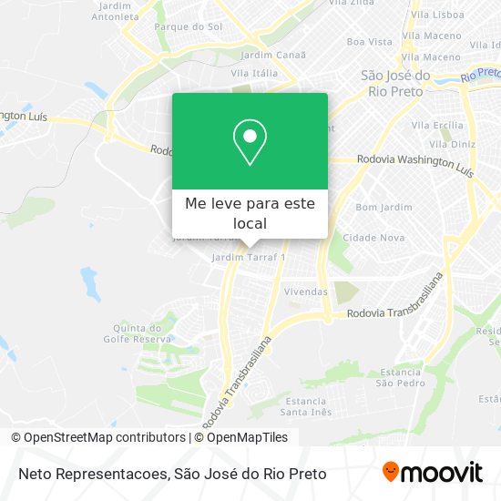 Neto Representacoes mapa