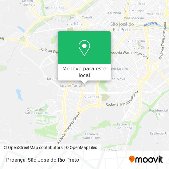 Proença mapa