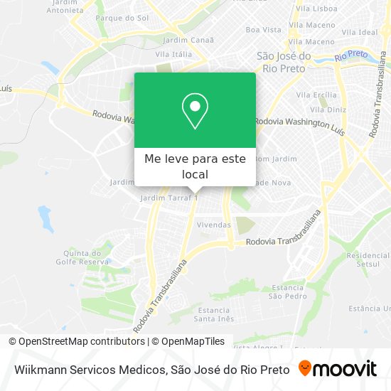 Wiikmann Servicos Medicos mapa