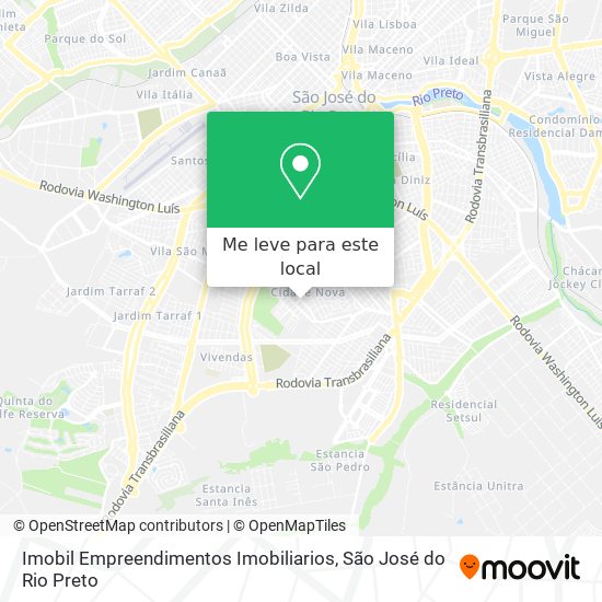 Imobil Empreendimentos Imobiliarios mapa