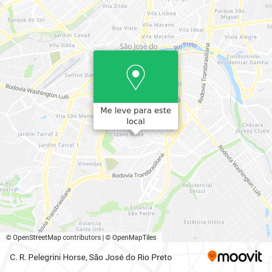 C. R. Pelegrini Horse mapa