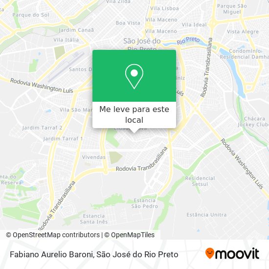 Fabiano Aurelio Baroni mapa