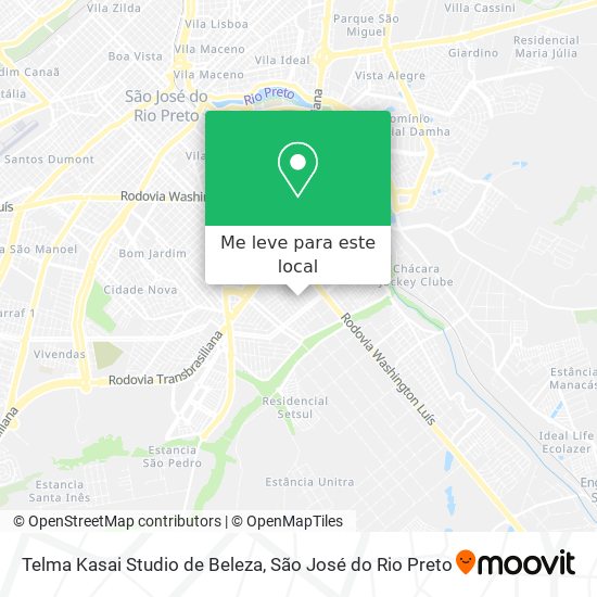 Telma Kasai Studio de Beleza mapa