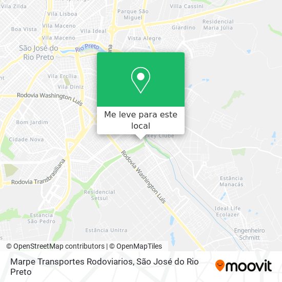 Marpe Transportes Rodoviarios mapa