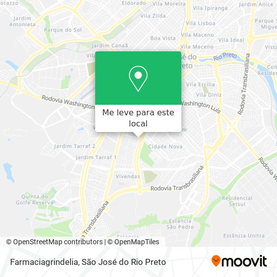 Farmaciagrindelia mapa