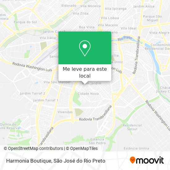 Harmonia Boutique mapa