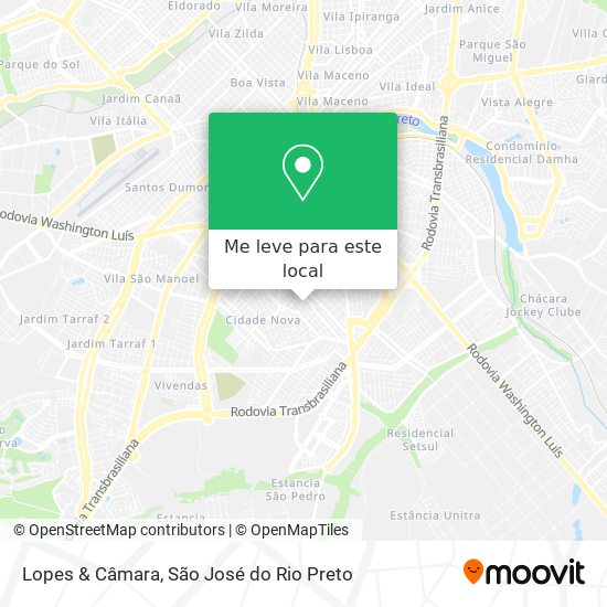 Lopes & Câmara mapa