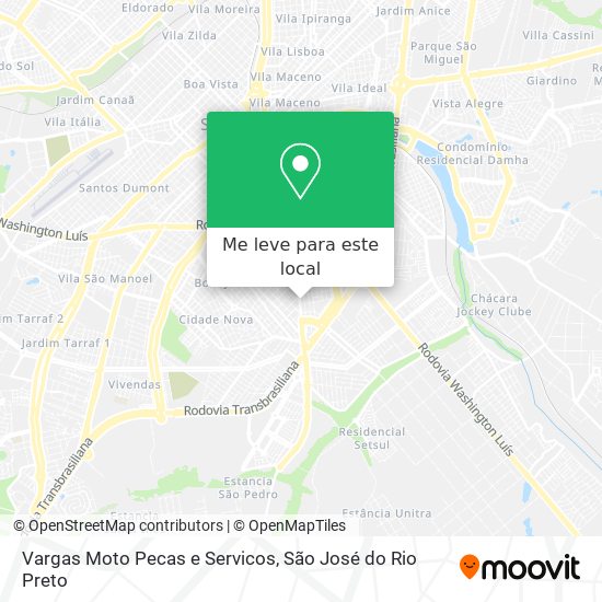 Vargas Moto Pecas e Servicos mapa
