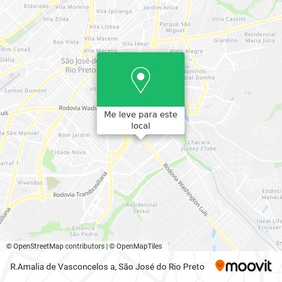 R.Amalia de Vasconcelos a mapa