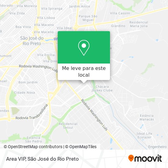 Area VIP mapa