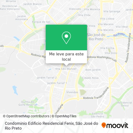 Condominio Edificio Residencial Fenix mapa