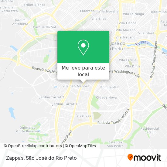 Zappa's mapa