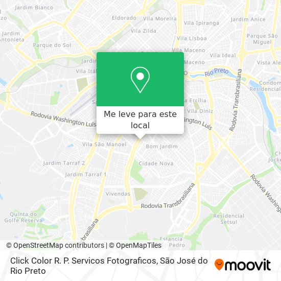 Click Color R. P. Servicos Fotograficos mapa