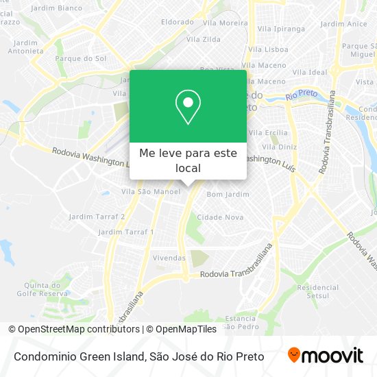 Condominio Green Island mapa