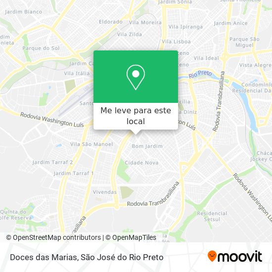 Doces das Marias mapa