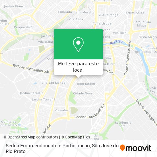 Sedna Empreendimento e Participacao mapa