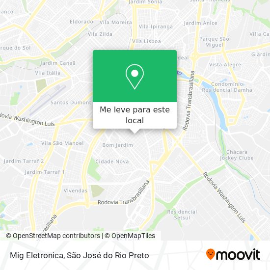 Mig Eletronica mapa