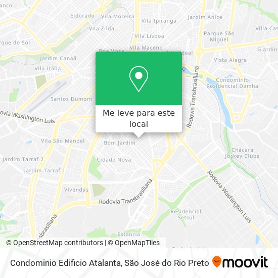 Condominio Edificio Atalanta mapa