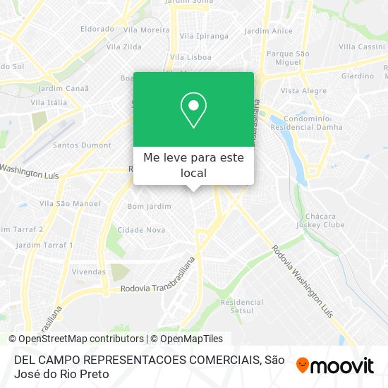 DEL CAMPO REPRESENTACOES COMERCIAIS mapa