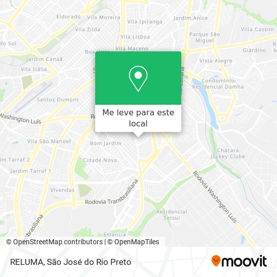 RELUMA mapa