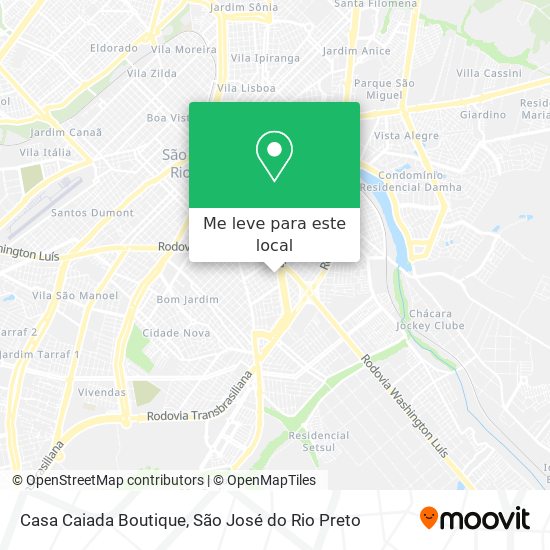 Casa Caiada Boutique mapa