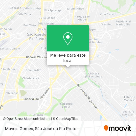 Moveis Gomes mapa