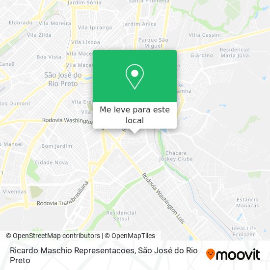 Ricardo Maschio Representacoes mapa